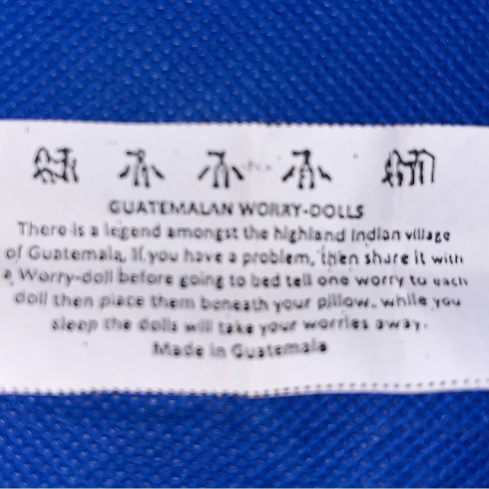 Small Guatemalan Worry Dolls - Picture 2 of 5